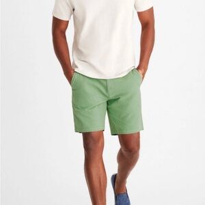 Johnnie-O Palm Green Santigao Cotton Stretch Shorts Chino Mens Sz. 30